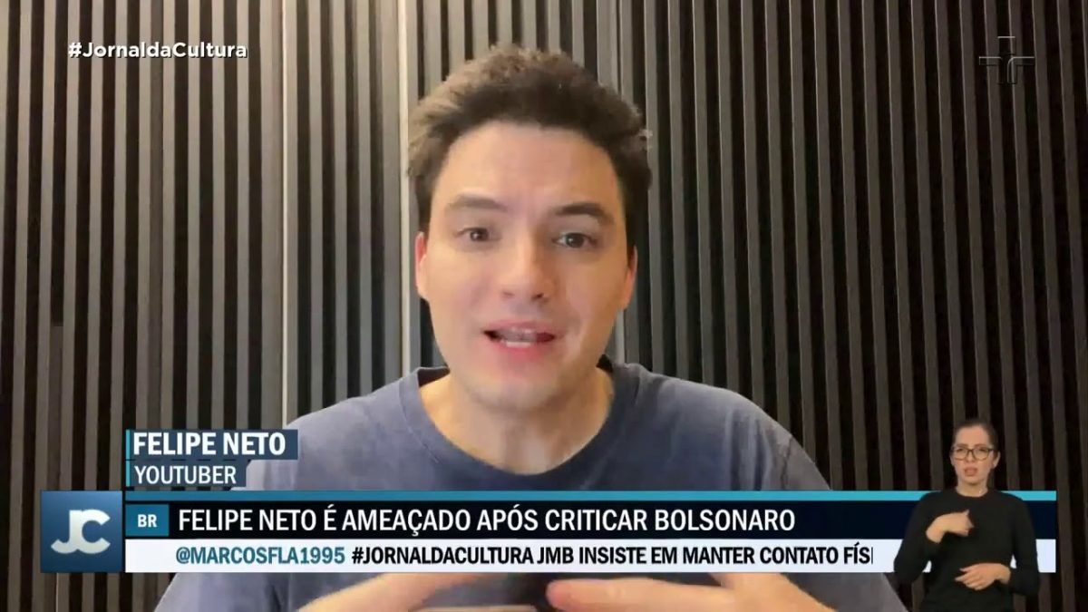 contioutra.com - É suspensa investigação contra Felipe Neto por acusações contra Bolsonaro