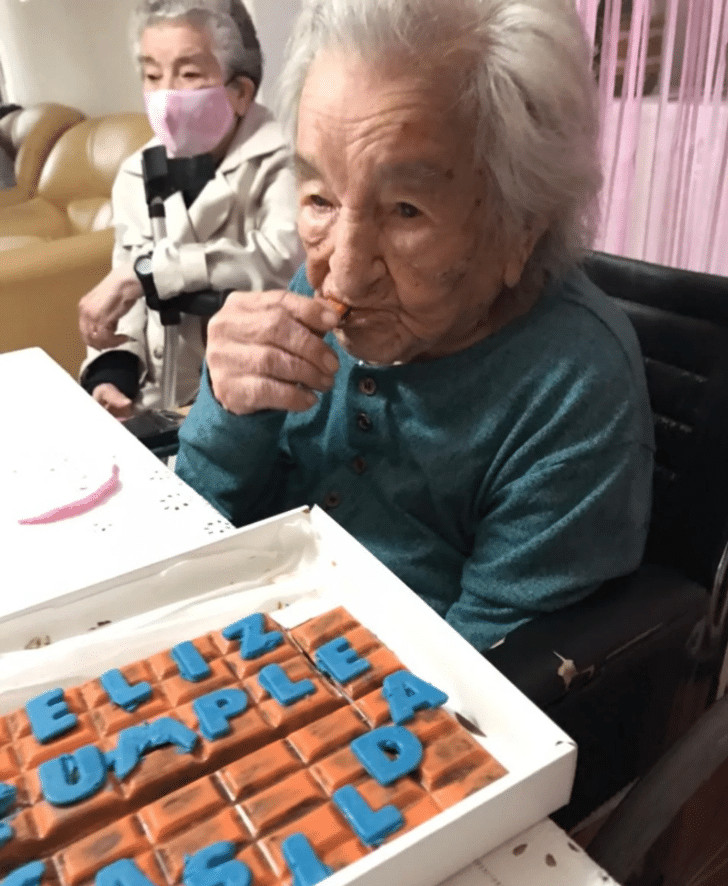 contioutra.com - Com 114 anos, a mulher mais velha da Argentina venceu o coronav&iacute;rus.