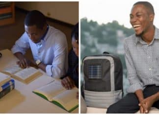 Jovem inventa mochila solar para ajudar crianças que não têm eletricidade em casa