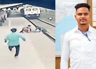 No último segundo, trabalhador ferroviário salva menino que tinha caído nos trilhos do trem