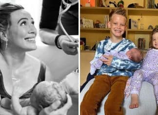 Hilary Duff fez seu filho assistir parto para mostrá-lo a força das mulheres