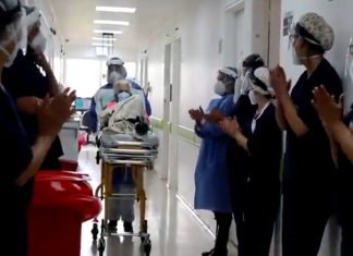 Vovó de 104 anos venceu o coronavírus pela segunda vez e teve despedida com aplausos no hospital
