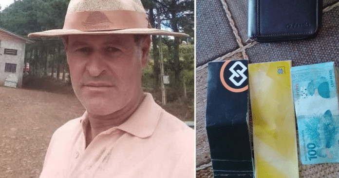 Pedreiro encontra carteira com R$ 12 mil e devolve ao dono. ‘A consciência pesa mais’