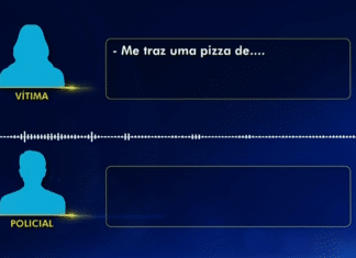 Ouça áudio de mulher que ligou para a polícia e pediu pizza para denunciar violência doméstica