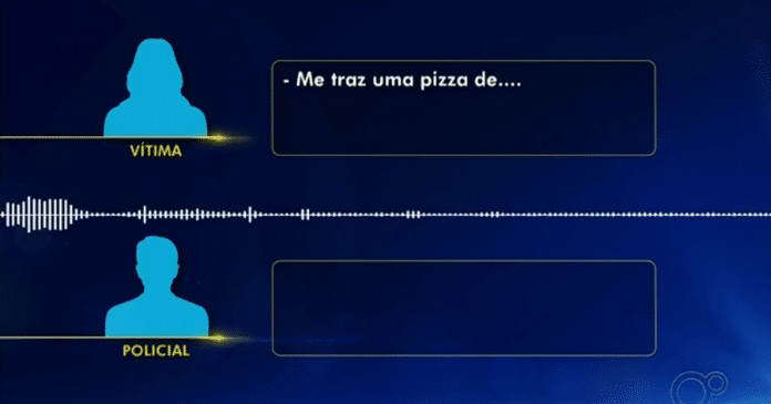 Ouça áudio de mulher que ligou para a polícia e pediu pizza para denunciar violência doméstica