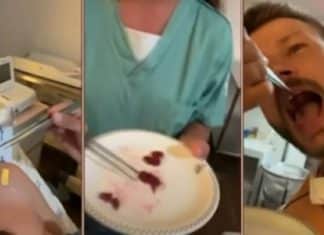 Fernanda Lima e Rodrigo Hilbert exibem imagens comendo placenta da filha