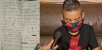 Filho de policial que atua nas buscas por Lázaro escreve carta emocionante ao pai
