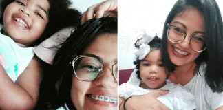 Em meio a pandemia e com o sonho de ser mãe, ela adotou uma menina com microcefalia