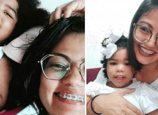 Em meio a pandemia e com o sonho de ser mãe, ela adotou uma menina com microcefalia