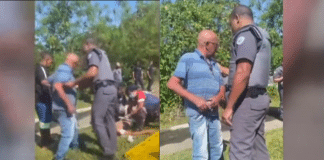 Pai dá bronca ao ver filho baleado no chão: ‘Não precisava roubar’. Assista.