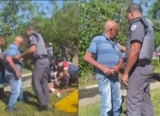 Pai dá bronca ao ver filho baleado no chão: ‘Não precisava roubar’. Assista.