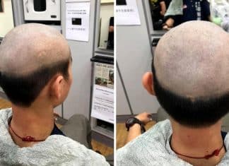 Mãe corta o cabelo de filho de maneira inusitada para evitar que ele saia durante a pandemia