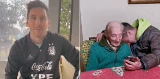 Vovô fanático por Lionel Messi chora ao receber a resposta de seu ídolo: “Eu te seguirei até o fim”