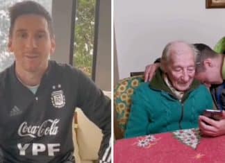 Vovô fanático por Lionel Messi chora ao receber a resposta de seu ídolo: “Eu te seguirei até o fim”
