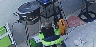 Vídeo de bebê virando tacho de óleo frio em si mesmo é um alerta para pais e mães