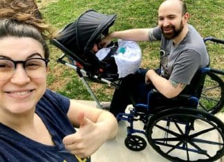 Estudantes constroem carrinho de bebê adaptado para pai cadeirante