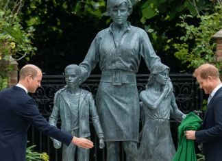 William e Harry superam diferenças para inaugurar estátua da Princesa Diana