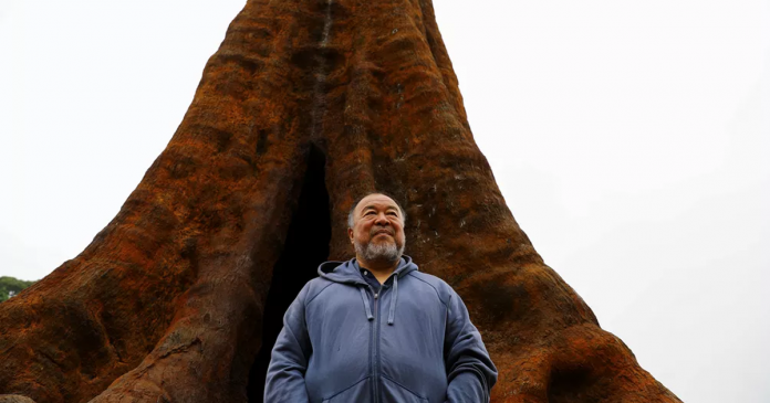 Artista chinês reproduz com ferro árvore brasileira ameaçada e passa uma mensagem importante