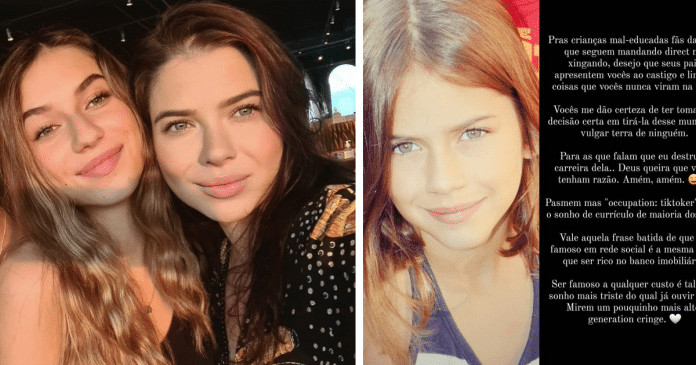Médica exclui as contas da filha nas redes sociais e polemiza com texto debatendo o assunto