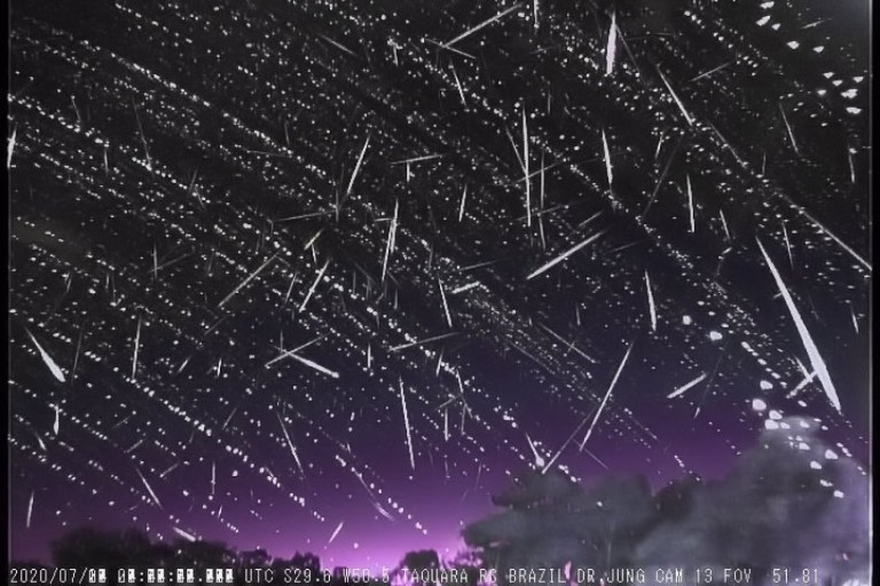 contioutra.com - Chuvas de meteoros poderão ser vistas no céu brasileiro nos próximos dias