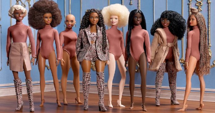Nova coleção de bonecas Barbie celebra a beleza das mulheres negras