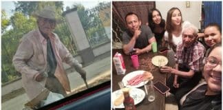 Família adota idoso de 108 anos que vivia sozinho debaixo de uma árvore Família adota idoso de 108 anos que vivia sozinho debaixo de uma árvore