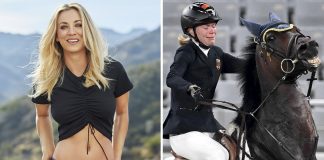 Kaley Cuoco se ofereceu para comprar o cavalo maltratado nas Olimpíadas: “Me dá um preço!”