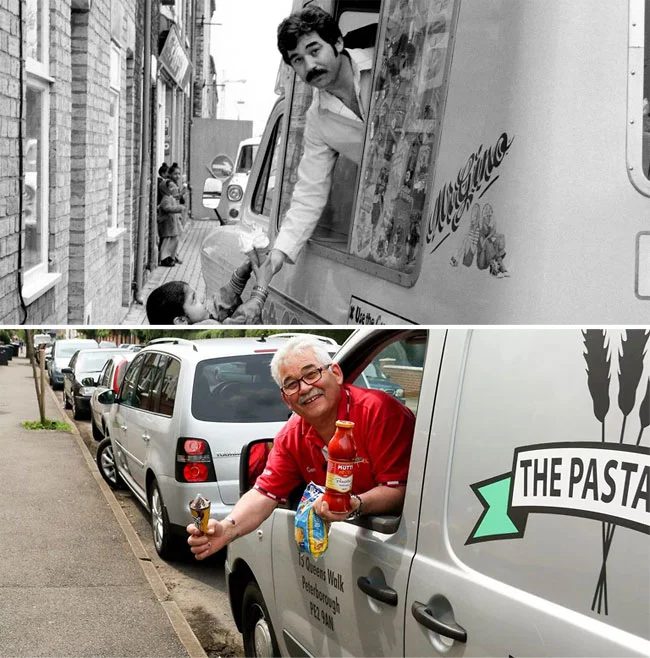 contioutra.com - Um fotógrafo rastreou diversas pessoas e as fotografou 40 anos depois