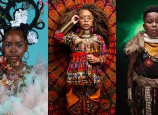 Casal de fotógrafos captura a beleza surpreendente de crianças afro em fotos únicas