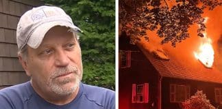 20 anos após perder família em incêndio, homem adentra casa em chamas para resgatar vizinha
