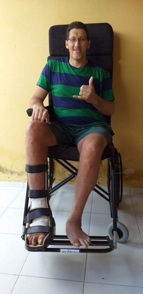 contioutra.com - Homem mais alto do Brasil terá que amputar perna: 'decisão dura e dolorosa'