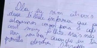 ‘Prometo devolver’: mulher furta comida para alimentar os filhos e deixa bilhete ‘Prometo devolver’: mulher furta comida para alimentar os filhos e deixa bilhete