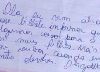 ‘Prometo devolver’: mulher furta comida para alimentar os filhos e deixa bilhete