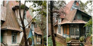 Artista mostra como são lindas e mágicas as antigas casas de verão na Rússia