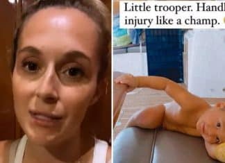 Atriz de Pequenos Espiões amputa dedo do filho de 2 anos por acidente