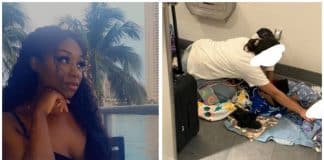 Mulher pagou hotel para uma mãe que dormia em banheiro de aeroporto com seus filhos