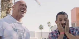 Dwayne Johnson doa o próprio carro a fã como prêmio por suas “boas ações” Dwayne Johnson doa o próprio carro a fã como prêmio por suas “boas ações”