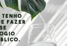 Eu tenho que fazer esse elogio público