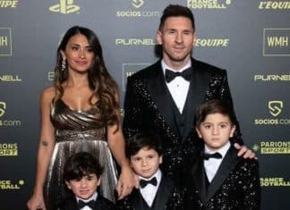 Messi não admitiu que tirassem sua esposa das fotos após ganhar o Bola de Ouro