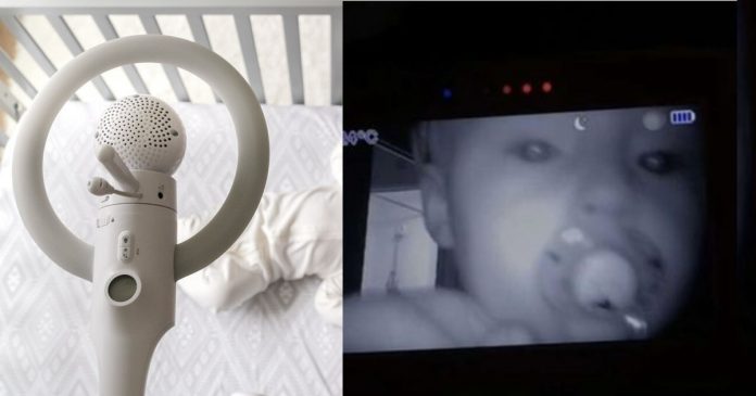 Pais descobrem homem estranho falando com bebê através de babá eletrônica