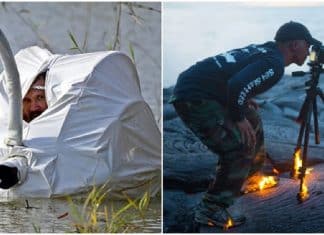 Fotógrafos da National Geographic que fazem de tudo para obter a foto perfeita