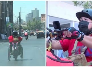 Jovem adaptou sua cadeira de rodas para trabalhar como entregador: “Não consigo andar, mas me adapto”