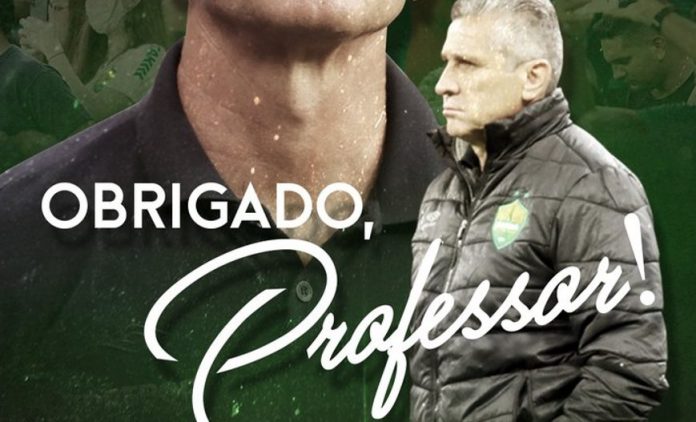 Cuiabá confirma desligamento do treinador Jorginho