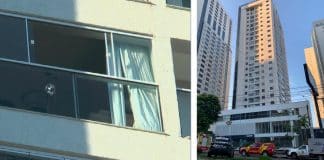 Mulher não resiste depois de cair de apartamento no 15º andar durante festa