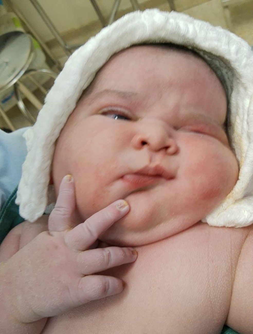 contioutra.com - 'Bebê gigante' nasce com mais de 6,5 quilos na cidade de Presidente Prudente (SP)