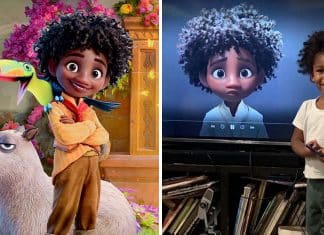 Menino se identifica com personagem de ‘Encanto’ e mãe registra momento emocionante