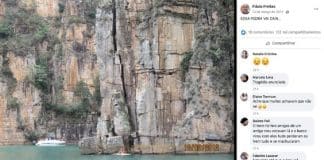 10 anos atrás, turista fez imagens do cânion de Capitólio e ‘previu’ tragédia