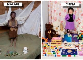 Fotógrafo captura crianças de todo o mundo com seus brinquedos preferidos