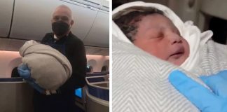 Mãe deu à luz em um voo de 11 horas através do Atlântico com ajuda da tripulação