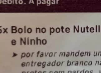 Empresária se choca com pedido racista de cliente: “Mandem entregador branco”